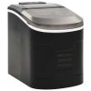 Ice Cube Maker Black 0.6 gal 33.1 lb / 24 h