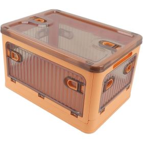 20.08*14.17*11.42in[Multi-purpose transparent folding box] One thing has multiple uses, easily store clothes, books and more