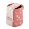 Thyme & Table Stoneware Mug, Pink Hearts, 16 fl oz