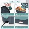 Electric Lunch Box Food Warmer - Herrfilk Portable Food Heater for Car & Home