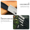 Rirool 5 Pcs Ceramic Knife Set, Professional Home Kitchen Knife with Covers, 6" Chef Knife, 5" Utility Knife, 4" Fruit Knife, 3" Paring Knife and a Pe