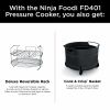 Ninja FD401 Foodi 12-in-1 Deluxe XL 8 qt. Pressure Cooker & Air Fryer that Steams, Slow Cooks, Sears, Saut√©s, Dehydrates & More, with 5 qt. Crisper B