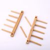 1pc Bamboo Dish Plate Bowl Drainer Storage; Cup Book Pot Lid Cutting Board Drying Rack; Stand Drainer Storage Holder Organizer Kitchen Cabinet; Keep D