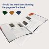 Acrylic Book Stand Clear Book Holder with 4 Bookmarks Open Large Book Display Stand for Cook Books Magazines, Newspaper, Textbooks(12*7in,8mm)