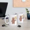 Number One Dad Bear Coffee Tea Mug