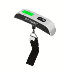 GOXAWEE 110lb/50kg Digital Handheld Luggage Hanging Baggage Scale With Backlight LCD Display (Items: With Strap)