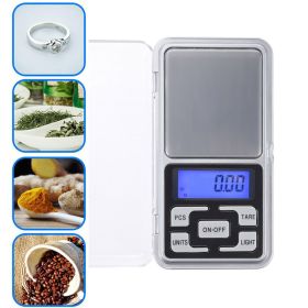 100g/200g/300g/500g X 0.01g Mini Precision Pocket Electronic Digital Scale For Gold Jewelry Balance Gram Scales (Capacity: 100g/0.01g)