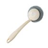 Cleaning Brushes Kitchen Stainless Steel Wire Ball Dishwashing Brush Pans Brush to oil stainsHousehold Cleaning Tools