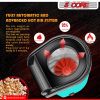 5 Core Popcorn Machine 16 Cup Capacity Hot Air Popper Mini Portable Tabletop Electric Pop Corn Maker Maquina Para Hacer Palomitas De Maiz For Home Mov