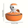 1pc; Cartoon Octopus Pot Brush With Holder; Iron Sponges Scrubbers; Cleaning Ball; For Pot; Pan; Dish; Kitchen Sink Cleaning; Kitchen Gadgets